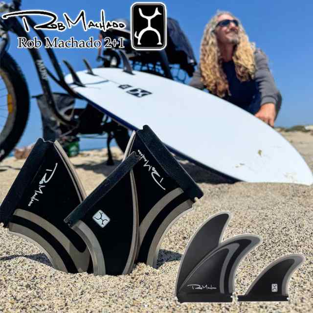 FIREWIRE Rob Machado 2+1 Fin ファイヤーワイヤー ショートボード用 FUTURES FIN フューチャーフィン2枚 ツインフィン ロブマチャド シ