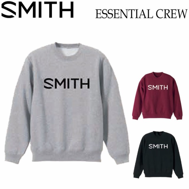 SMITH スミス ESSENTIAL CREW エッセンシャル クルー トレーナー スウェット クルーネック メンズ アパレル