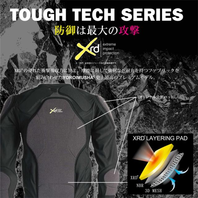 鎧武者 プロテクター ヨロイムシャ ロング ヒップ プロテクター