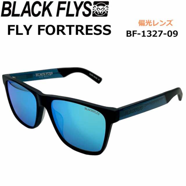 偏光 サングラス BLACK FLYS FLY ALDER(POL) BF-1255 フライ アルダー BK-WT/GREY