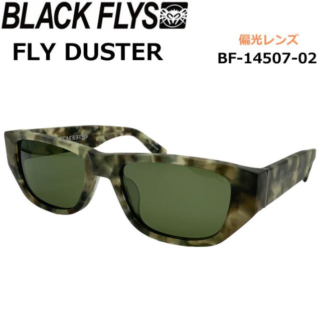 BLACK FLYS サングラス [BF-14507-02] ブラックフライ FLY DUSTER フライ ダスター POLARIZED LENS 偏光レンズ 偏光 ジャパンフィットの通販は