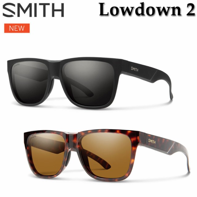 NEW SMITH スミス サングラス [Lowdown 2 ローダウンツー] 偏光レンズ 偏光 クロマポップ Chromapop Polarized Glass ガラスレンズ サー