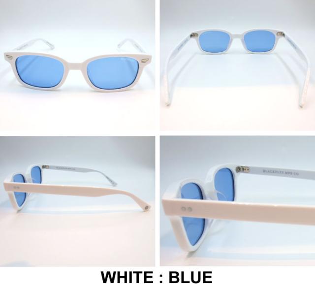 BLACK FLYS ブラックフライ サングラス [BF-11101-16] FLY SLAMMER フライ スラマー [WHITE／BLUE] ジャパンフィット_1