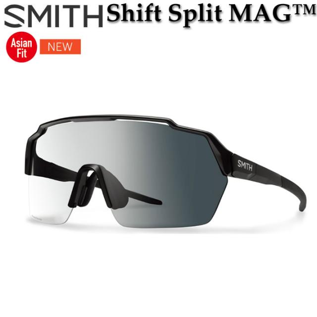 SMITH Shift Mag Asia Fit黒ロードバイク サングラス SMITH Shift Mag Asia Fit黒ロードバイク サングラス