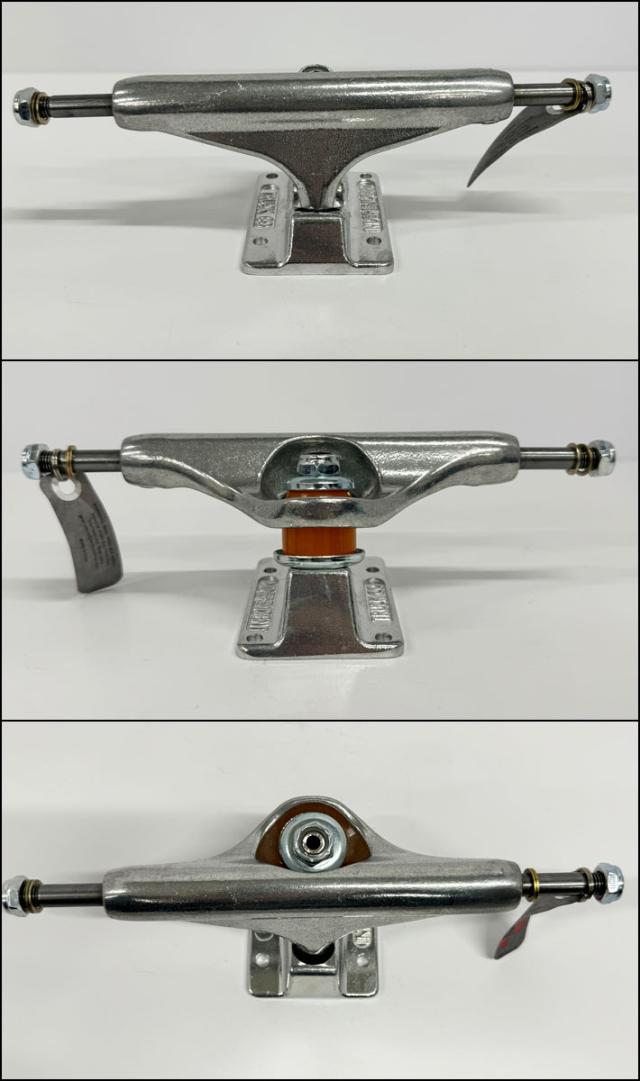 INDEPENDENT TRUCK スケートボード スケボー トラック インディペンデント STAGE 11 139 FORGED HOLLOW SILVER TRUCKS [3] インディー 2個1セット 前後セット_1