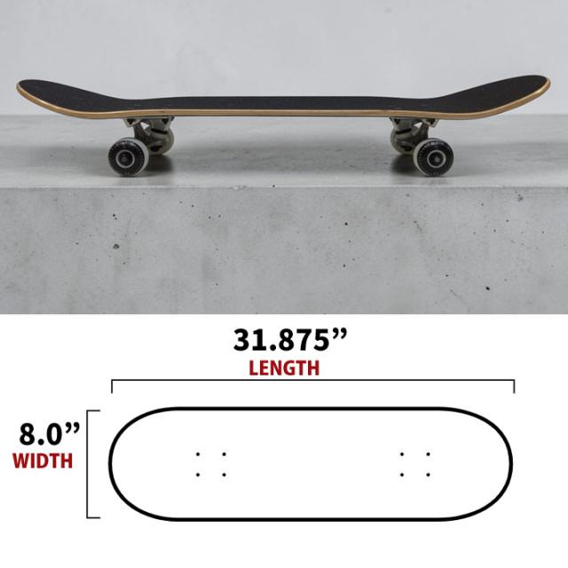 組立済み ジョイントスケートボード [J103] JOYNT 8.0inch CITY COMPELTE コンプリート スケボー 完成品_2