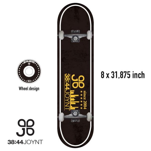 組立済み ジョイントスケートボード [J103] JOYNT 8.0inch CITY COMPELTE コンプリート スケボー 完成品_5