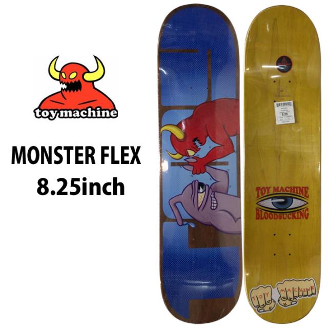 トイマシーン デッキ スケートボード MONSTER FLEX [TM17] 8.25inch D1293
