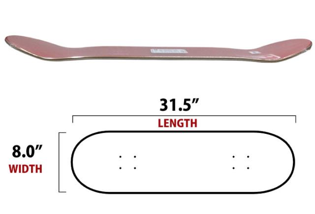 ガール スケートボードデッキ 93TIL 8.0inch [G17] LIL DRE GIRL SKATEBOARD リル・ドレ スケボー デッキ GTX_2