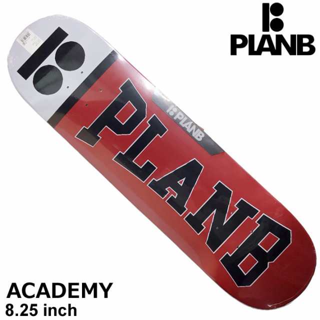 スケート デッキ PLAN B プランビー スケートボード ACADEMY [P7] TEAM 8.25inch スケボー パーツ SKATE BOARD DECK