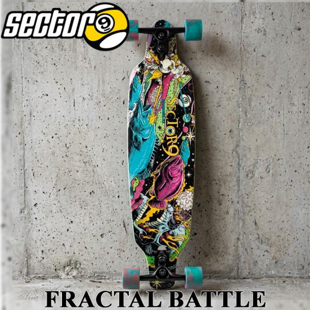 SECTOR9 セクターナイン FRACTAL BATTLE 36.0インチ CARVING サーフスケート オフトレ 陸トレ スケートボード SK8