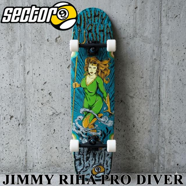 SECTOR9 セクターナイン JIMMY RIHA PRO DIVER 36.0インチ PARK サーフスケート オフトレ 陸トレ スケートボード SK8