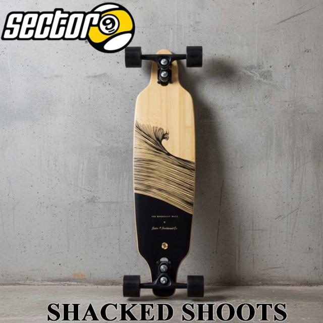 SECTOR9 セクターナイン SHACKED SHOOTS 33.5インチ CARVING サーフスケート オフトレ 陸トレ スケートボード SK8