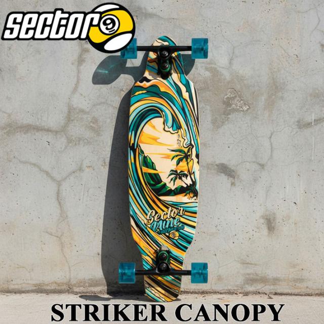 SECTOR9 セクターナイン STRIKER CANOPY 36.5インチ CARVING サーフスケート オフトレ 陸トレ スケートボード SK8