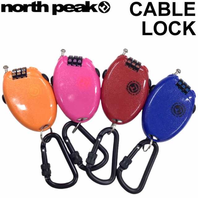 north peak ノースピーク ケーブルロック NP-3308 CABLE LOCK ワイヤー