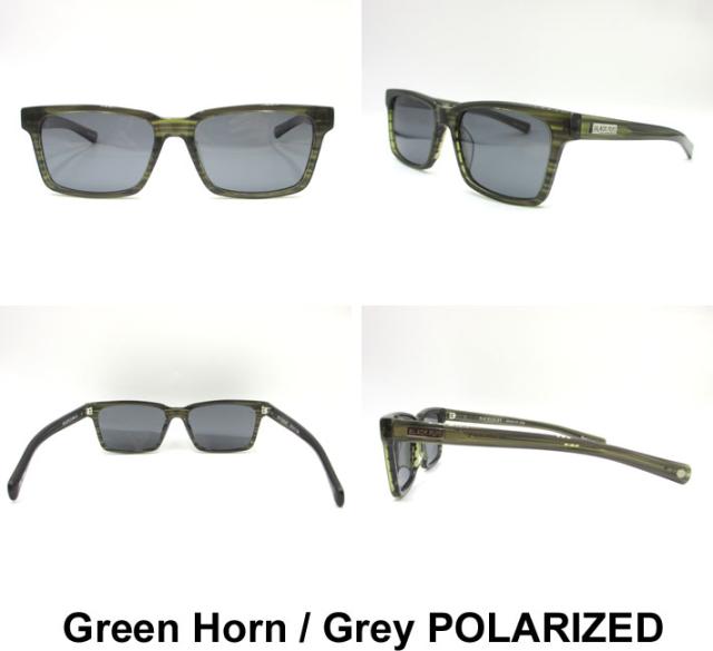 BLACK FLYS ブラックフライ サングラス [BF-1194-12] FLY HADLEY フライ ハドレー へドリー [GREEN HORN／GREY POLARIZED] 偏光レンズ 偏光 ジャパンフィット_1