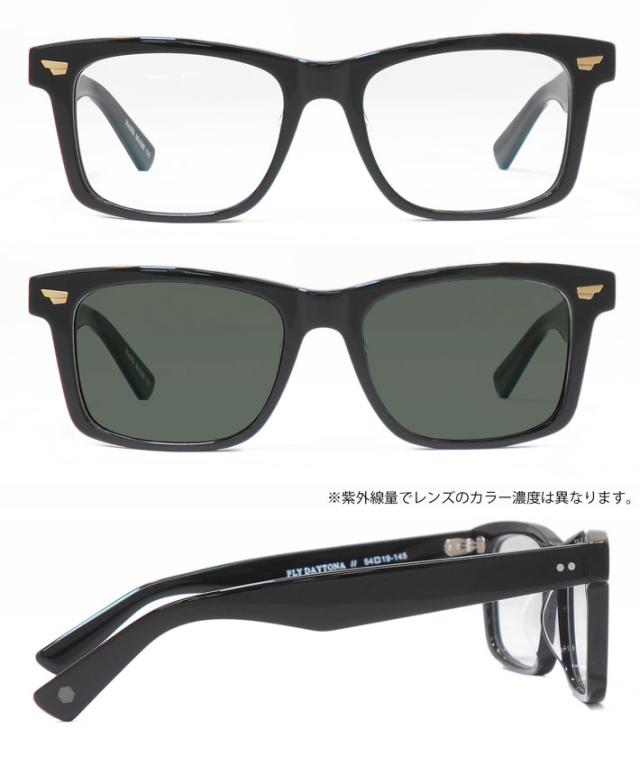 黒いこと飛球 黒眼鏡 [BF-1315-01] FLY DAYTONA 飛球デイトナ BLACK FLYS