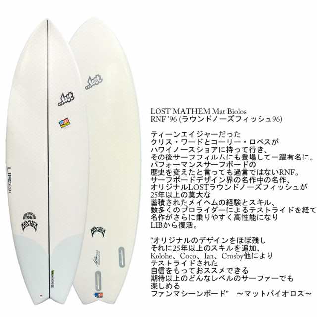 超歓迎された】 湘南手渡し限定ロスト×リブテック RNF96 LOST×LIBTECH