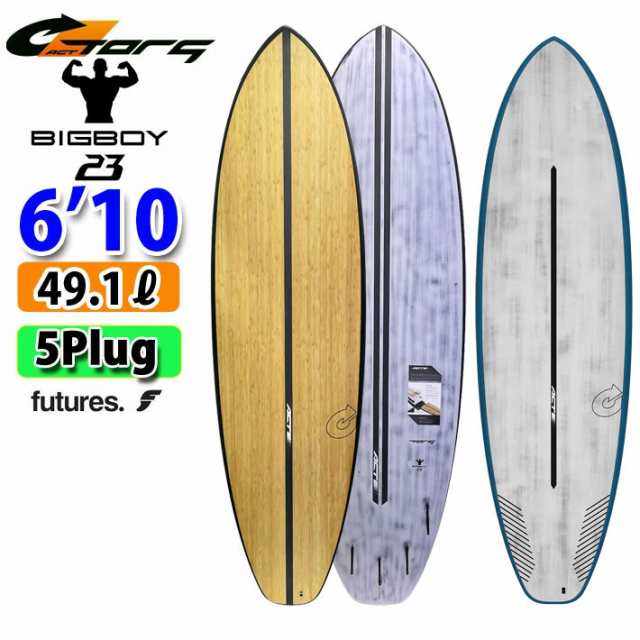 torq surfboard トルク サーフボード ACT BIGBOY 6’10 ビッグボーイ ショートボード futureフィン対応 5Plug サーフィン [営業所留め送