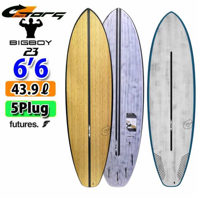 torq surfboard トルク サーフボード ACT BIGBOY 6’6 ビッグボーイ ショートボード futureフィン対応 5Plug サーフィン [営業所留め送料