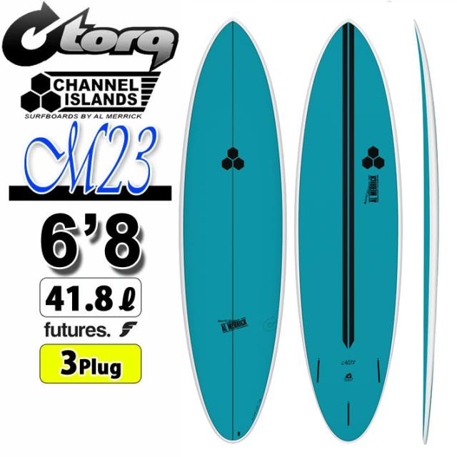 2026 torq surfboard トルク サーフボード X-LITE M23 6’8 [Marine Blue] エム23 ファンボード AL MERRICK アルメリック CHANNEL ISLANDS チャンネルアイランド エポキシボード ミッドレングス EPSボード