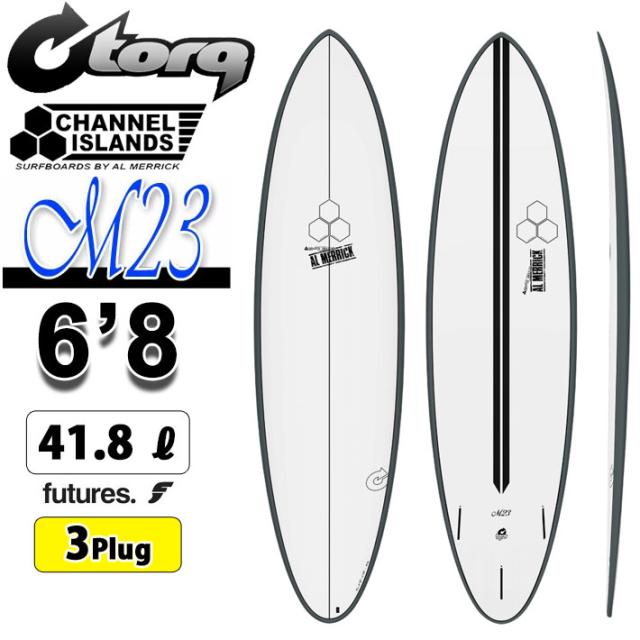 2026 torq surfboard トルク サーフボード X-LITE M23 6’8 [Graphite Pinline] エム23 ファンボード AL MERRICK アルメリック CHANNEL ISLANDS チャンネルアイランド エポキシボード ミッドレングス 初級者 初心者 ビギナー [営業所留め送料無料]