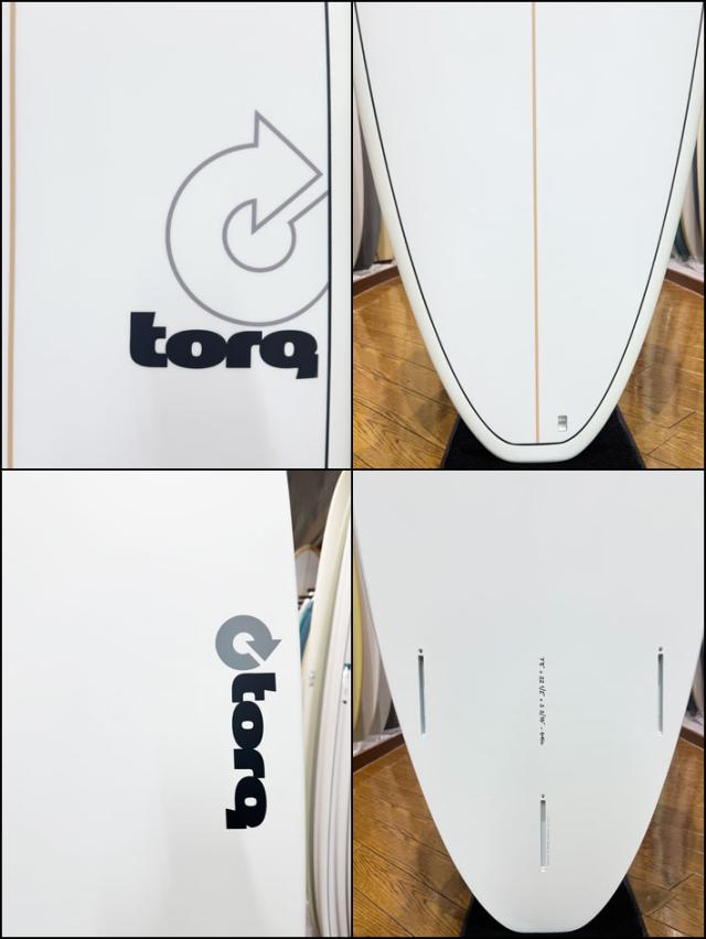2026 torq surfboard トルク サーフボード PINLINE DESIGN MOD FUN V+ 7’8 [White Pinline] ファンボード エポキシボード 初級者 初心者 ビギナー [営業所留め送料無料]