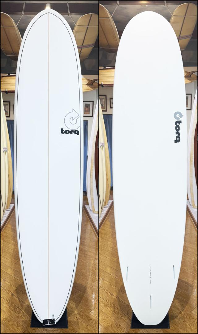 2026 torq surfboard トルク サーフボード PINLINE DESIGN MOD FUN V+ 8’2 [White Pinline] ファンボード エポキシボード 初級者 初心者 ビギナー [営業所留め送料無料]_1