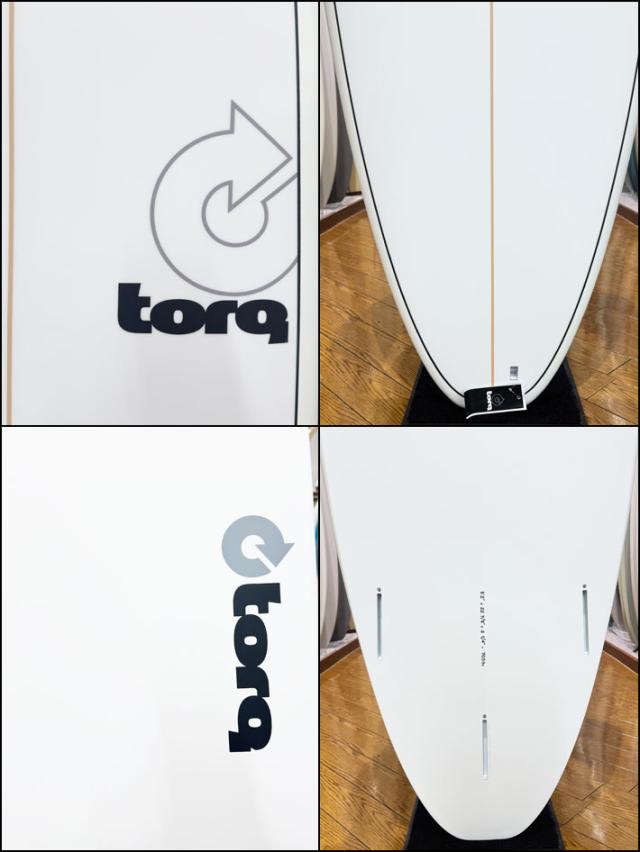 2026 torq surfboard トルク サーフボード PINLINE DESIGN MOD FUN V+ 8’2 [White Pinline] ファンボード エポキシボード 初級者 初心者 ビギナー [営業所留め送料無料]_2