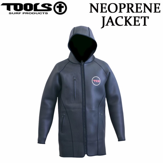 TOOLS ツールス [TL-14] NEOPRENE JACKET ネオプレンジャケット 3mm ジャケット 防寒 防風 サーフィン コート ウェットスーツ ウィンター