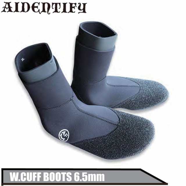 アイデンティファイ AIDENTIFY W.CUFF BOOTS 6.5mm ダブル カフ ブーツ サーフブーツ 日本製 サーフィン 冬用 防寒対策 秋 冬 ウイン