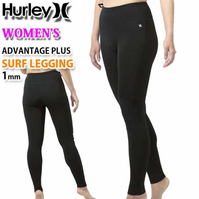 2024 Hurley ハーレー ウェットスーツ [GZADPT23] サーフレギンス レディース 1mm SURF LEGGINS ロングパンツ サーフィン