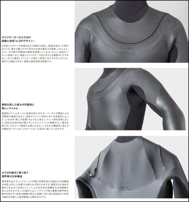 カスタムオーダー] 2025 AXXE CLASSIC ウェットスーツ セミドライ