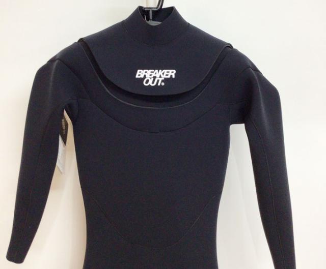 2026 BREAKER OUT ウェットスーツ ブレーカーアウト 3／2mm フルスーツ メンズ HYBRID U-ZIP [234] ウエットスーツ JP-STOCK 国産 日本製 サーフィン SUP ダイビング シュノーケリング