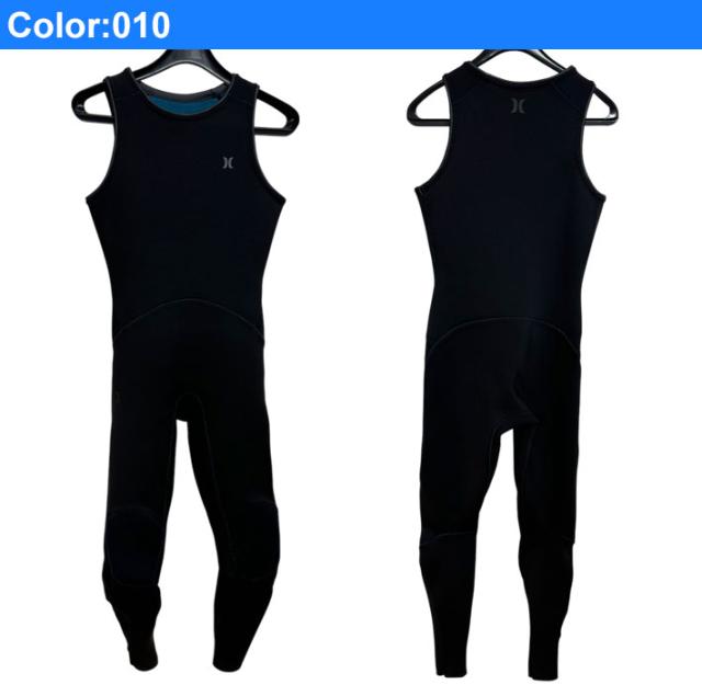 新品タグ付き）Hurley ブラック 長袖ロングジョンウェットスーツ 新品