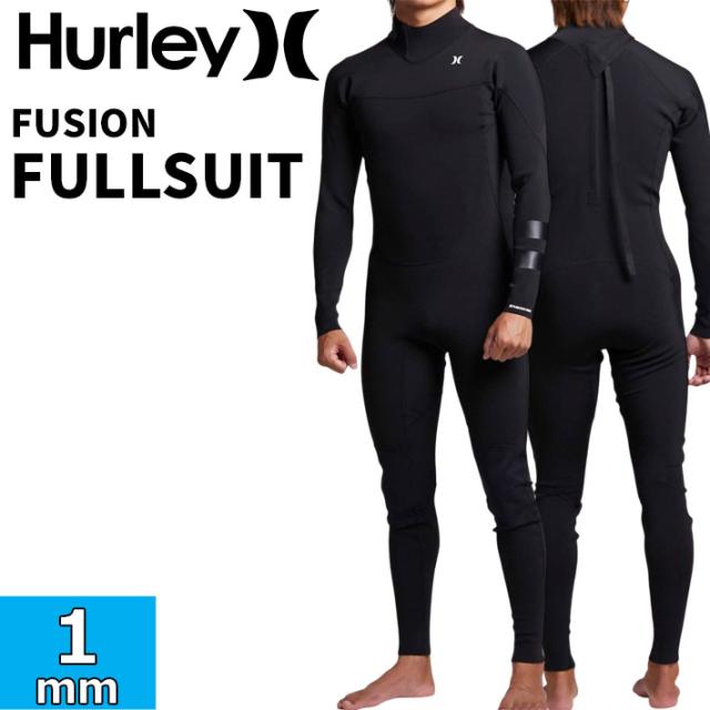 2026 Hurley ウェットスーツ ハーレー メンズ フルスーツ [MZFLFU] FUSION 1MM フュージョン FULL SUIT BACK ZIP バックジップ ジャージ サーフィン ウエットスーツ UV PROTECTION／WARM WATER 日本正規品