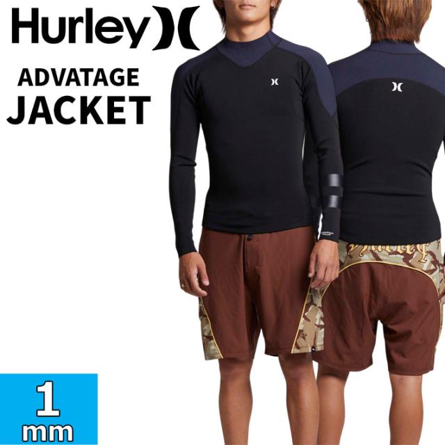 2026 Hurley ウェットスーツ ハーレー メンズ ジャケット [MZLSJK26] ADVANTAGE 1MM JACKET アドバンテージ タッパー サーフィン ウエットスーツ 日本正規品