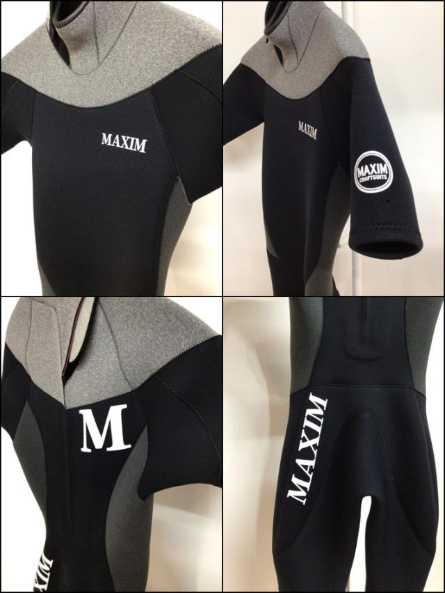 follows限定 2026 MAXIM マキシム ウェットスーツ [MGモデル] シーガル BACK ZIP バックジップ メンズ ウエットスーツ 3mm × 2mm スーパーストレッチジャージ 国内生産 日本正規品