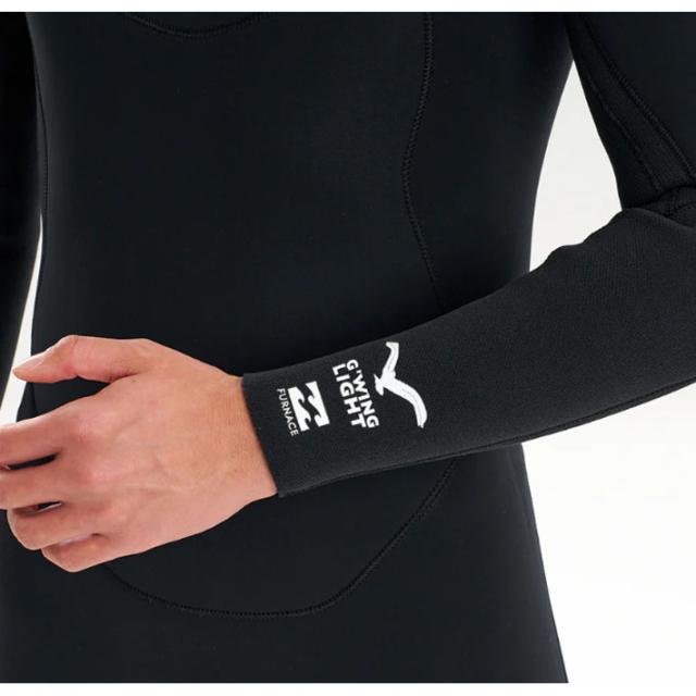 2026 サーフィン ウェットスーツ BG018-006 ビラボン フルスーツ 頂フルスーツ 3x2mm BILLABONG GULL LIGHT ZIP ウエットスーツ_3