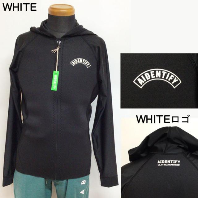 [現品限り] 2025 AIDENTIFY アイデンティファイ ウェットスーツ ジャケット 1.5mm Combination Hoody Jackets メンズ  サーフ ジャケット タッパー ラッシュガード UPF50+ 国内生産