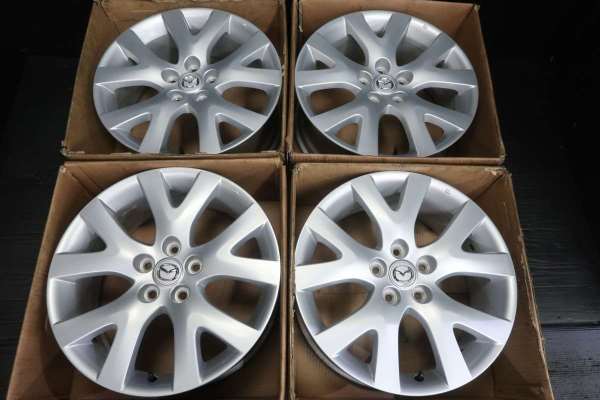 送料無料 中古 マツダ純正 Cx 7 18x7 5 50 114 3 5穴 4本 中古ホイール 中古アルミホイールの通販はau Pay マーケット タイヤ ホイール カンパニー
