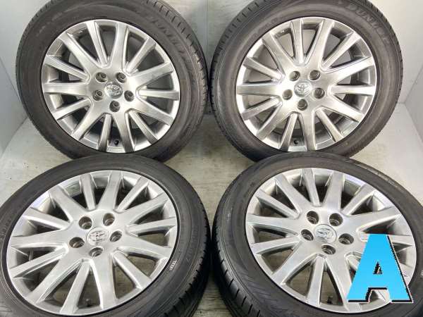 送料無料 中古 ダンロップ ルマン5 215 55r17 トヨタ純正 17インチ 114 3 5穴 4本 中古タイヤ サマータイヤの通販はau Pay マーケット タイヤ ホイール カンパニー