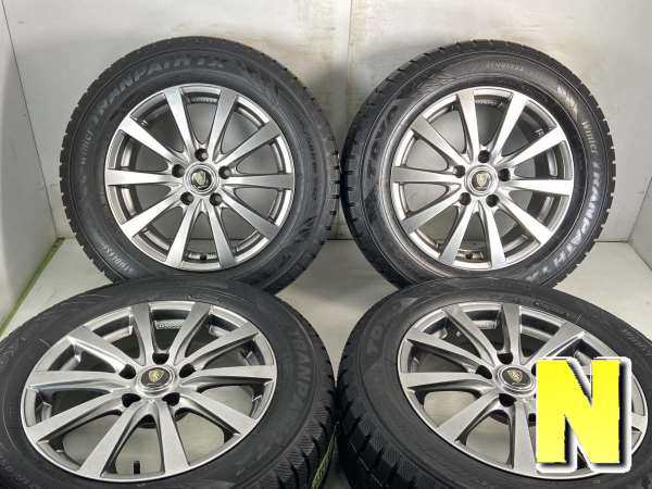 中古】TOYO ウィンタートランパス TX 215/60R16 MANARAY SPORT 16