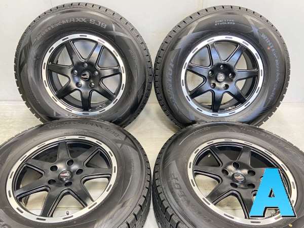 中古】DUNLOP ウインターマックスSJ8 265/70R17 ティラードクロス 17 