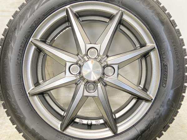 中古】ブリヂストン ブリザック VRX2 155/65R14 HUMAN LINE 14インチ