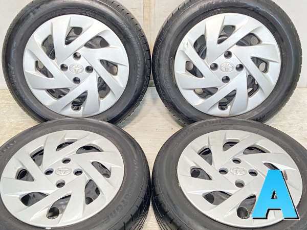 中古】ブリヂストン ネクストリー 185/60R15 トヨタ純正 15インチ 100