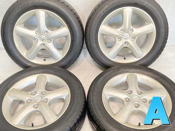 【中古】ブリヂストン LUFT RV2 205/60R16 スズキ純正 16インチ 114.3-5穴 4本 中古タイヤ・サマータイヤ