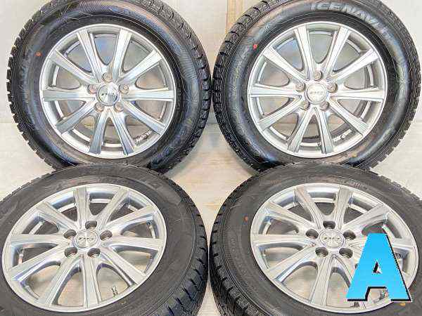 中古】グッドイヤー アイスナビ6 195/65R15 ZMA 15インチ 100-5穴 4本