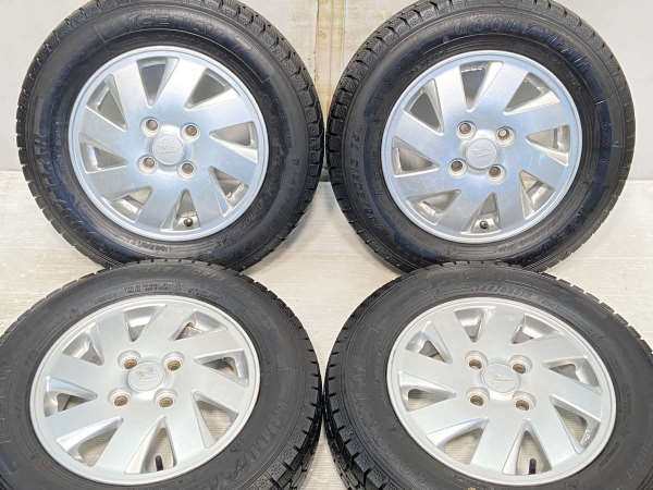 中古】グッドイヤー アイスナビ 7 145/80R13 ダイハツ純正 13インチ