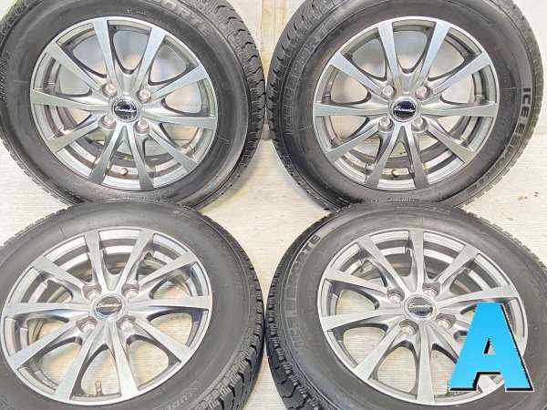 【中古】　 オートバックス　ICE　ESPORTE 165/70R14 　 エクシーダー 14インチ 100-4穴 4本 中古タイヤ・スタッドレスタイヤ